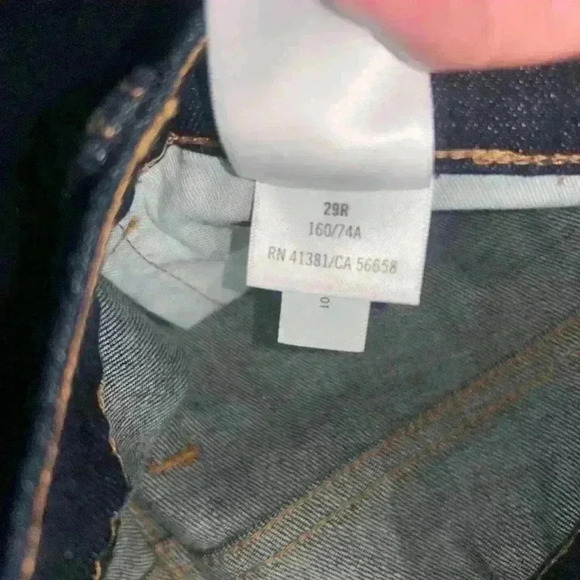 NEW Polo Ralph Lauren Ultra Stretch Wide Leg Jean Dark Indigo Rainbow - Picture 10 of 12